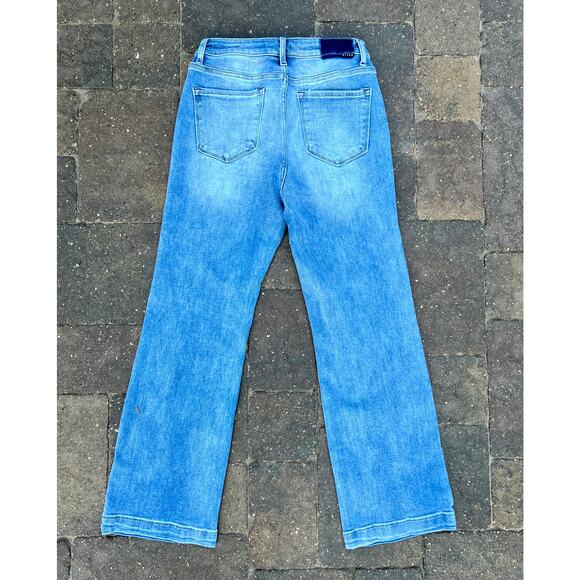 Risen high rise patch pocket trouser ankle jeans size 30x29.5 - Picture 5 of 5